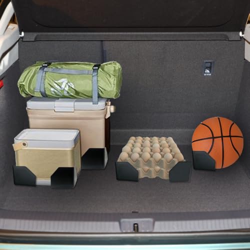 Car Trunk Organizer Blocks, 4 Pack Hook & Loop Cargo Dividers - view 3