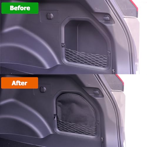 For Rav4 Gen6 2026+ Trunk Organizer Pocket Bag, Trunk Upgrade, Trunk Cubby Storage bag,Cargo side pocket Black, 1 pc - view 2