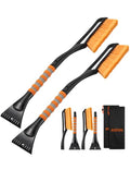 2-Pack 27" Snow Brush & Ice Scraper for Car Windshield Snow Removal