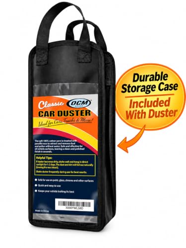 Classic Car Duster with Solid Wood Handle Includes Storage Case - Popular Detailers Choice - view 5