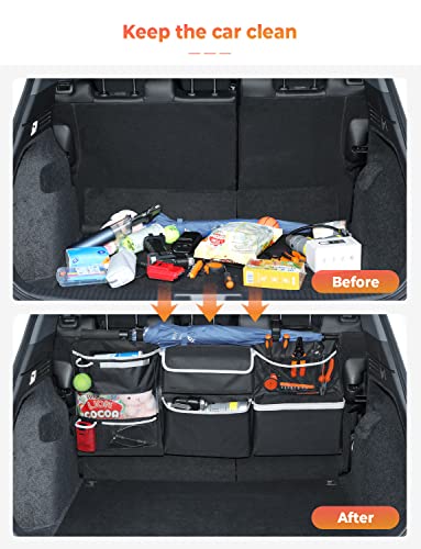 Car Trunk Organizer with 10 Different Functional Storage Bags Large - view 2