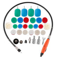Mini Buffing Polishing Pads, 30Pcs Mini Detail Polisher Pads Use On Rotary Tools, Cordless Electric Drill, Polisher Tool for Tight Area Detailing Polishing, for Polisher -SP-DP030USA