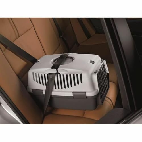 Kerbl Gulliver-3 Cat Transport Box, Metal Door, Petting Flap, Small Items Compartment, 1 Piece (Pack of 1) - view 2