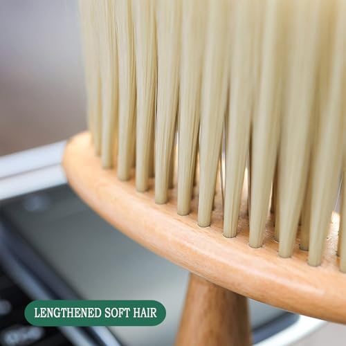 High Density Ultra Soft Detail Brush Kit - Automotive Interior Cleaning Tool with Soft Hair, Wooden Handle, Deep Cleaning for Keyboards, Laptop, Sofa and Dusting (B-1PC) - view 6