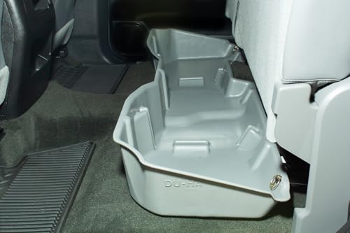 DuHa 10300 Under Seat Storage fits 2014-2018 Silverado/Sierra Light Duty Crew Cab & 2015-2019 Heavy Duty Crew Cab | Black Heavy-Duty Back Seat Organizer | Includes Dividers - view 2