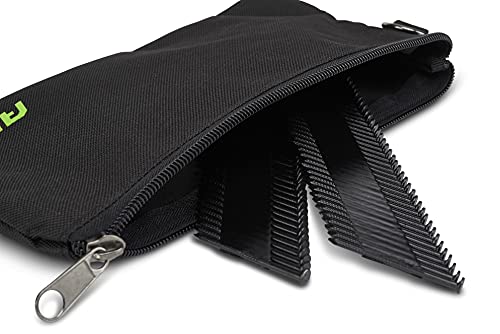 Accessory Tool Pouches with Carabiner Hooks, Tool Belt Accessory, Three Different Sizes, Pack of 3 - view 2