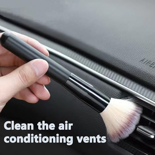 3 Pack Exquisite Microfiber Duster Brushes, Feather Duster,Car Interior Cleaning Brush - Cleaning Tool Efficient Dust Removal for Car Interior, Computers, Keyboards, Photo Frames, Digital Devices - view 3