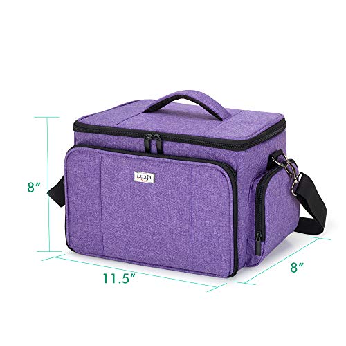 Carrying Case Compatible with Cricut Joy and Easy Press Mini, Purple - view 6