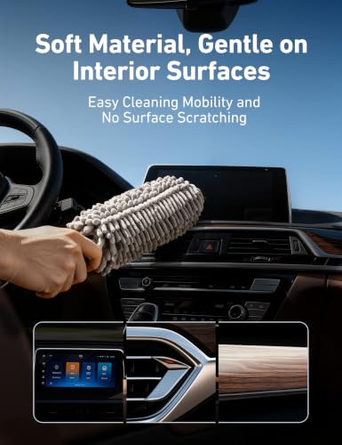 Car Duster Kit, Microfiber Interior Cleaning Brush - view 6