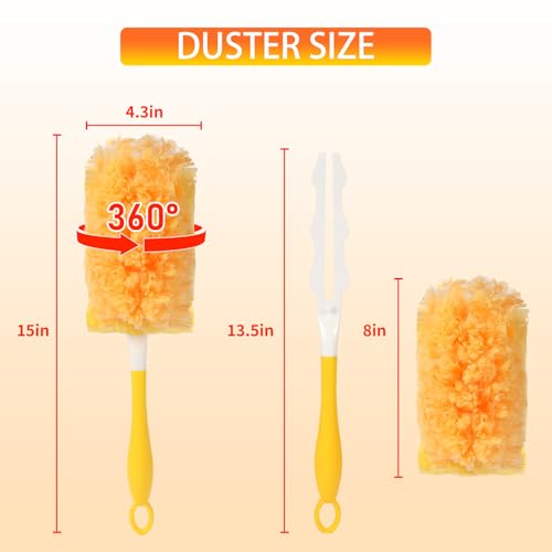 50 Count Larger Size Duster Refills for Swiffer Dusters with 1 Handle - view 2