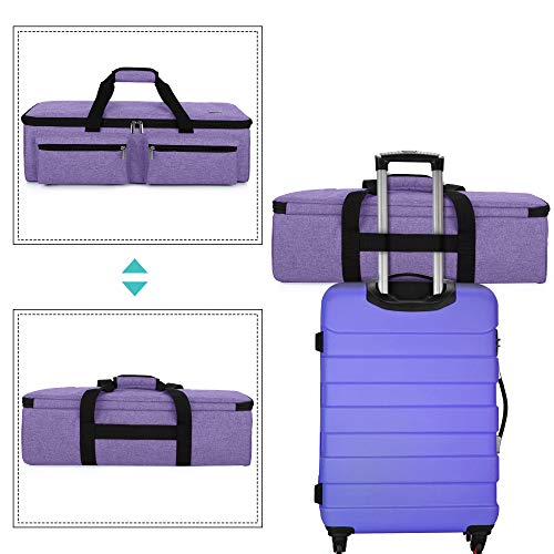 Carrying Bag Compatible with Cricut Explore Air and Maker, Purple - view 5