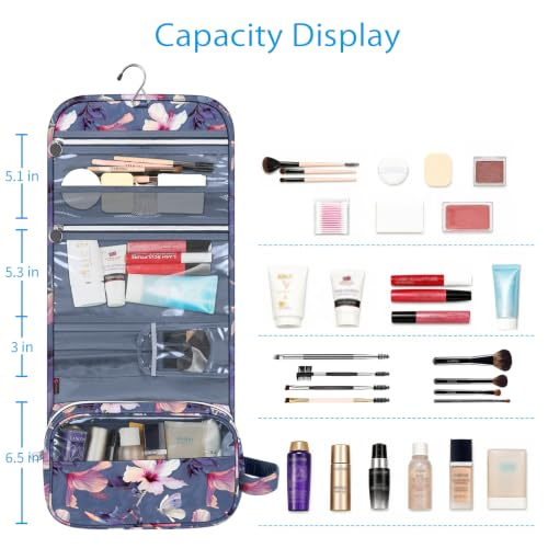 Hanging Toiletry Bag Portable Travel Cosmetic Makeup Organizer - view 5