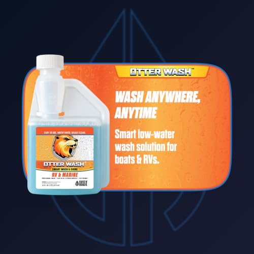 Otter Wash 16 oz Rinseless Car Wash Concentrate, 16 Washes per Bottle | Smart Wash & Shine, Built-In Gloss Enhancer, No Hose or Bucket, Scratch-Free on Paint, Glass, Vinyl & Trim, Made in USA - view 2