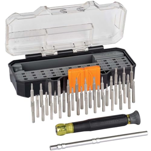 32717 Precision Screwdriver Set with Case, All-in-One Multi-Function Repair Tool Set, 39 Bits Including Tamperproof Bits for Apple Products