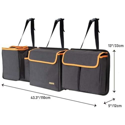 Trunk Organizer, Backseat Hanging with Cooler for Medium & Large SUV, RV - view 2
