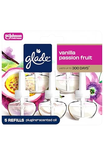 PlugIns Air Freshener Refills, Vanilla Passion Fruit, 5 Count