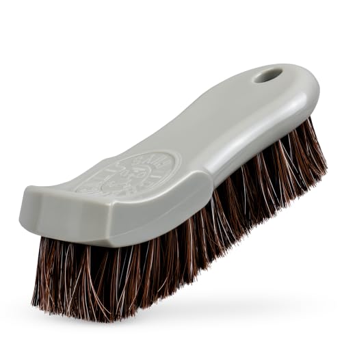 Long Bristle Horsehair Leather Cleaning Brush for Interiors
