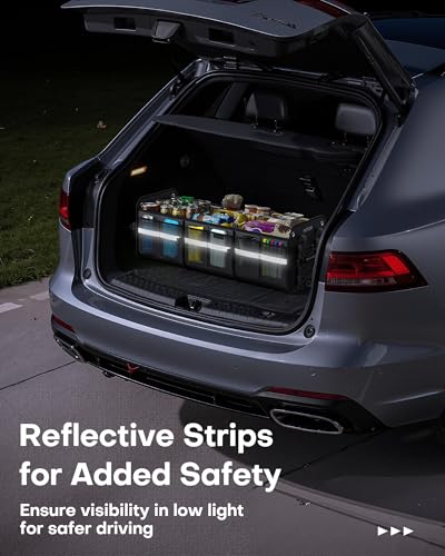 Trunk Organizer for SUV – Car Storage Box Collapsible Car Organizer - view 5