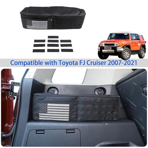 Car Trunk Organizer With American Flag Fit for Toyota FJ Cruiser 2007-2021 - view 6