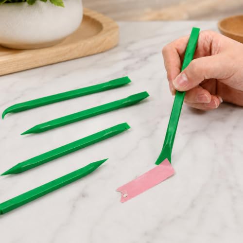 Crevice Cleaning Tool, 9 PCS Carbon Fiber Plastic Scraper Tool Set for Car Detailing - view 4