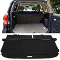 Fit 2006-2012 Toyota RAV4 Retractable Rear Cargo Cover Black