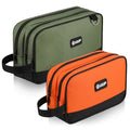 Tool Bag 2-Pack 12" 10", Divider Zipper Pouch, Small Tool Box Organizer