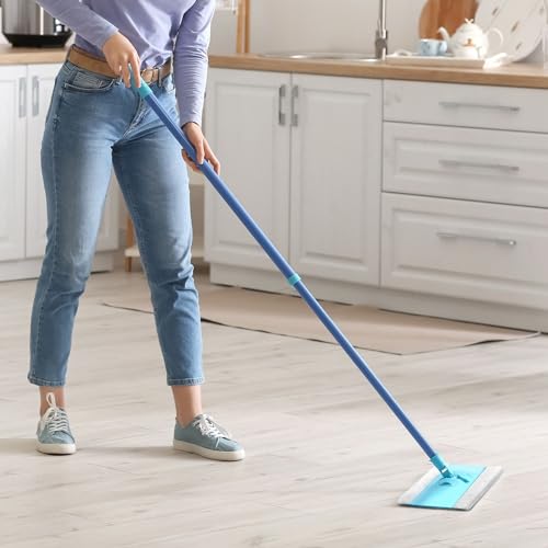 Disposable Mop Pads - Hard Floor Dust Mop - Disposable Microfiber Cloths - White Floor Cleaning Pads - 200 Count, White, 11.5" x 8" - view 2