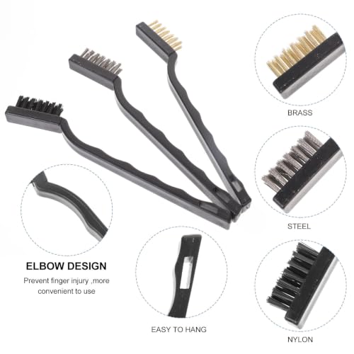 Car Detailing Brush Set, Plastic Kit for Interior Cleaning - view 6
