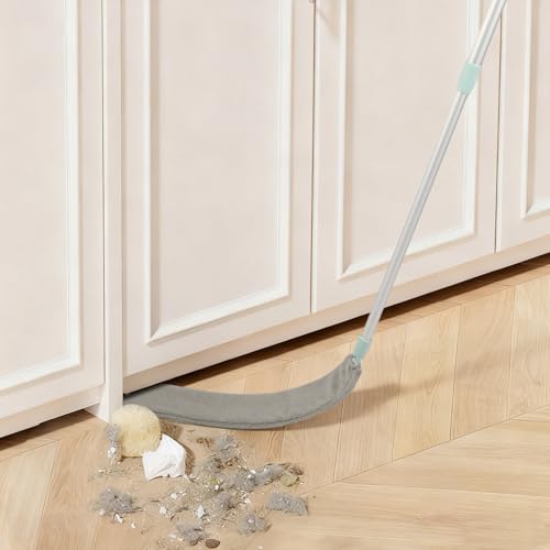 Retractable Gap Dust Cleaner, Long Handle CleaningTool with 3 Washable Microfiber Dusting Cloths, Duster Brush for Cleaning Under Appliances - view 6