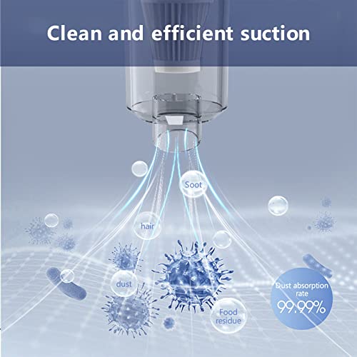 Car Cordless Vacuum Cleaner, Portable USB Handheld Small Car Vacuum Rechargeable Cleaner, 120w Powerful Suction Pet Hair Vacuum, Detailing Kit Essentials for Travel, RV Camper - view 4