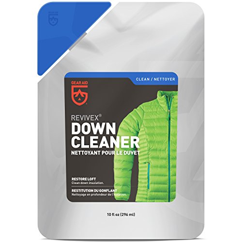 Revivex Down Cleaner for Washing and Restoring Loft in Puffer Jackets, Vests, Blankets, and Sleeping Bags, 10 Fl Oz