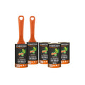 Gain Scented All-Purpose Lint Roller Value Pack with 2 Lint Rollers and 3 Refill Rolls, 60 Sheets Each