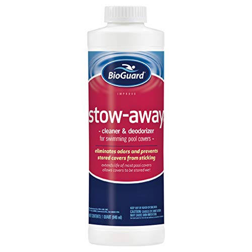 Stow Away Cleaner & Deodorizer for Pool Cover, 1 Quart, Single