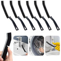Crevice Cleaning Brush Magic Brush Tool, Bathroom Tile Groove Gap Radiator Window Sink Alloy Cleaning Scrubbing Brushes with Long Handle, Thin Cleaning Supplies for Home Kitchen Narrow Corners