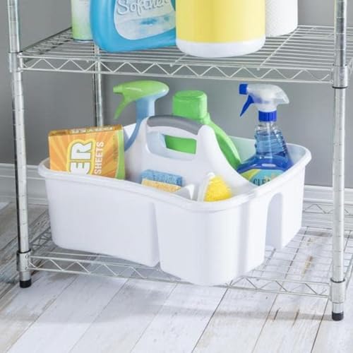 Extra Large 5 Gallon Divided Cleaning Caddy Organizer with Handle - view 5
