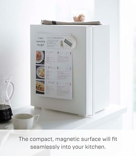 Home Tower Bread Box Keeper Holder Container, Metal Bread Holder Saver, Slim Space Saving Counter Storage - Steel - view 5