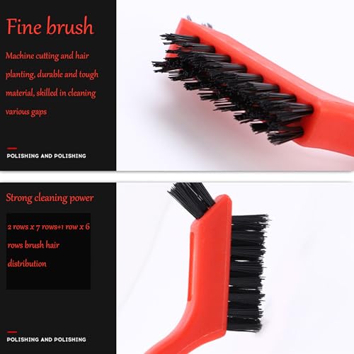 3pcs Nylon Cleaning Brushes Small Wire Brush Set for Cleaning Rust Removal in Holes - view 4