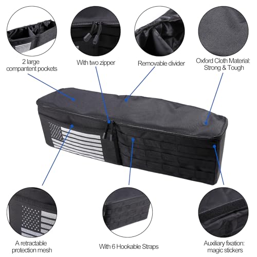 Car Trunk Organizer With American Flag Fit for Toyota FJ Cruiser 2007-2021 - view 3
