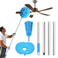 Ceiling Fan Cleaner Duster, Adjustable Microfiber Duster, Blue