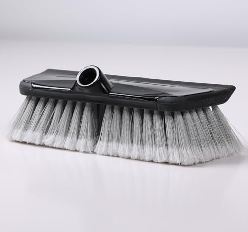 52" Dip Car Wash Brush with Long Handle for Washing Cleaning House Siding, Solar Panel, Auto Cars, SUV, Trucks, RV, Floors and More - view 3