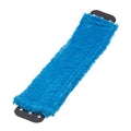 Commercial SmartColor MicroMop 15.0, 16" Wet Microfiber Mop Pad, Reusable - Heavy-Duty Floor Cleaning, Blue - MM40B