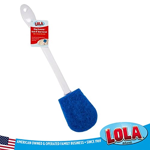 Bath & Toilet Bowl Scrubber Brush w/Comfort Handle & Hang Hole- 2 Pack - view 6