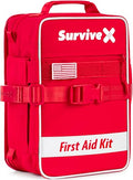 Large First Aid Kit, Emergency Kit for 3-4 People