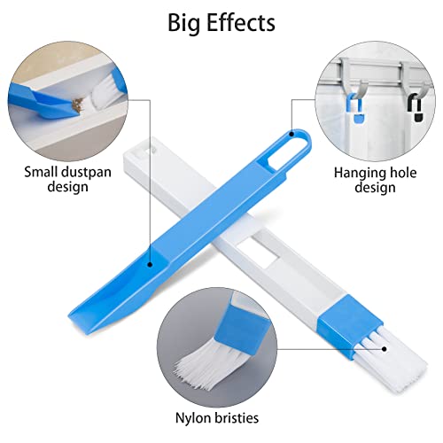 Window Track Cleaning Brush Set, 5 Pack Crevice Cleaning Tools - view 4