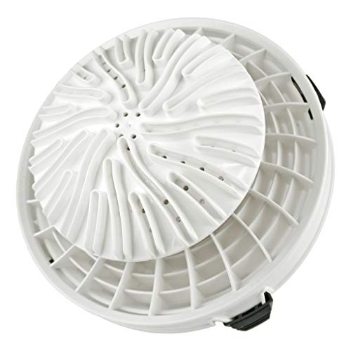 Dirt Lock Scrub and Pump Bundle Complete Kit (Includes Dirt Lock Car Wash Bucket Filter) White