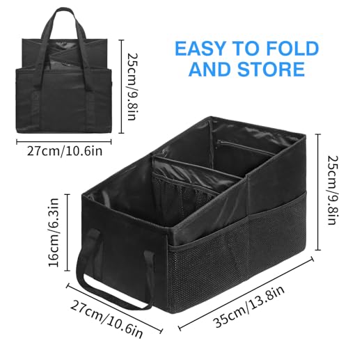 Car Organizer, Car Backseat Organizer for kids, Car Organizer with Divide - view 3