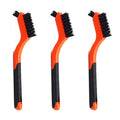 3pcs Nylon Cleaning Brushes Small Wire Brush Set for Cleaning Rust Removal in Holes