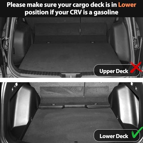 All Weather Cargo Mat for Honda CRV 2023 2024 2025 2026 2027 Gas - view 4