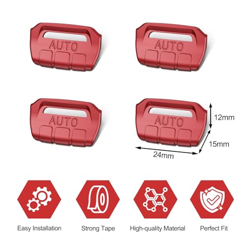 Window Switch Button Cover for Jeep Wrangler & Gladiator 2018-2026 - view 5