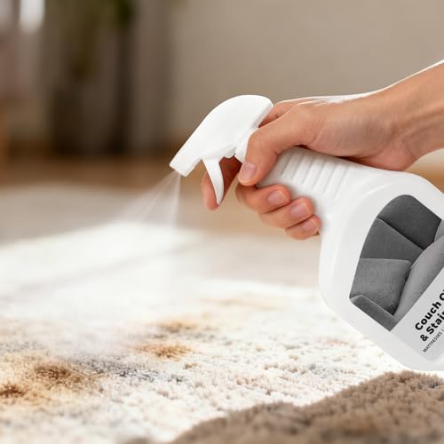 Upholstery Cleaner for Couch Furniture: Strength Multi-Surface Stain Remover Spray for Carpet Spot - Pet-Safe Non-Toxic Quick-Drying for Fabric Sofas Rug Furniture Couches & Car Interiors - view 3